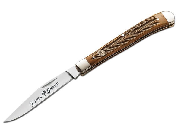 Boker Traditional Copperhead Brown Jigged Bone Folding Knife – Kaos Kords