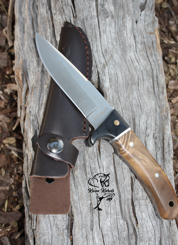  Boker Magnum 02GL683 Elk Hunter Knife with 4 1/3 in